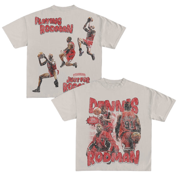 Dennis Rodman “The Worm”        T-shirt “off white”