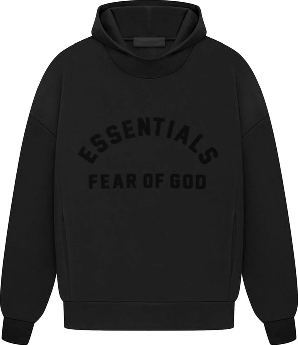 Fear of God Essentials Hoodie 'Jet Black